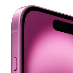 iPhone 16 c/CHIP 5G 128GB, 8GB RAM, cámara principal 48MP + 12MP, frontal 12MP, 6.1", rosado
