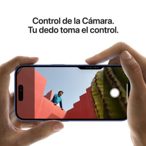 iPhone 16 c/CHIP 5G 128GB, 8GB RAM, cámara principal 48MP + 12MP, frontal 12MP, 6.1", rosado