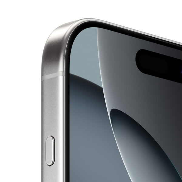 iPhone 16 Pro Max eSIM 5G 256GB, 8GB RAM, cámara principal 48MP + 48MP + 12MP, frontal 12MP, 6.9”, White-Titanium