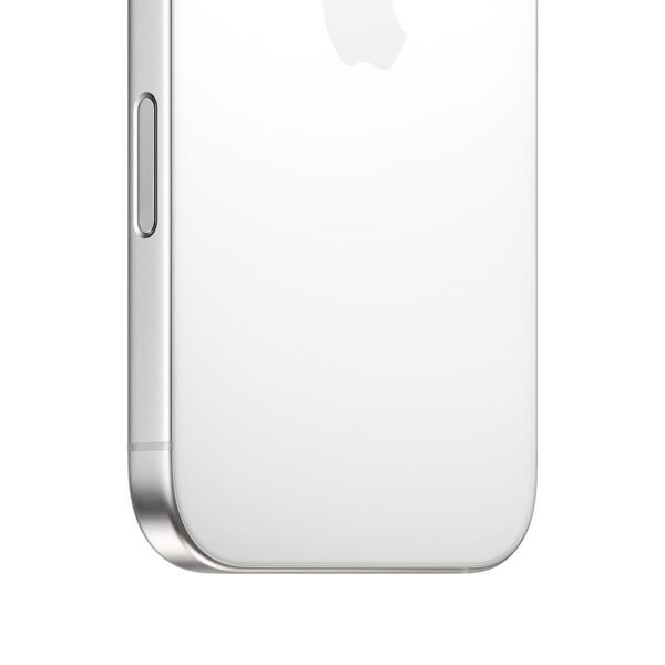 iPhone 16 Pro Max eSIM 5G 256GB, 8GB RAM, cámara principal 48MP + 48MP + 12MP, frontal 12MP, 6.9”, White-Titanium
